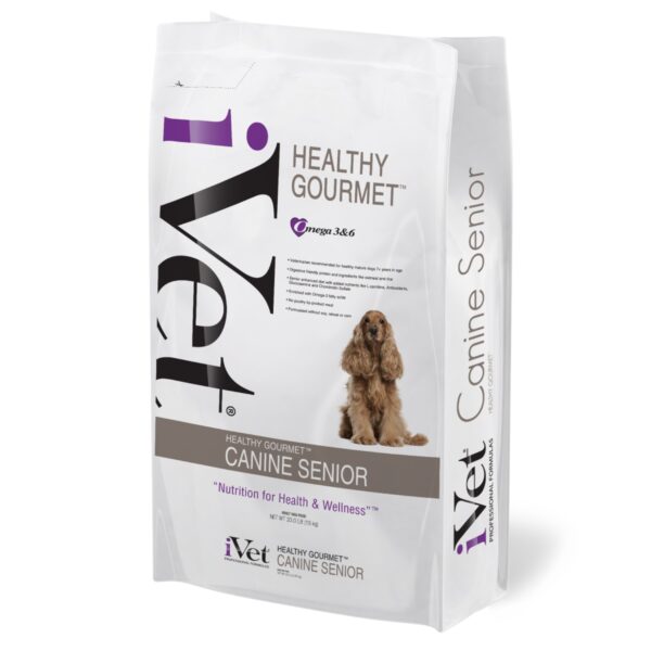 Package Shot Healthy Gourmet Canine Senior Right