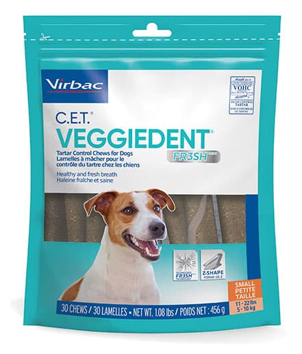 CET VEGGIEDENT FR3SH Tartar Control Treats