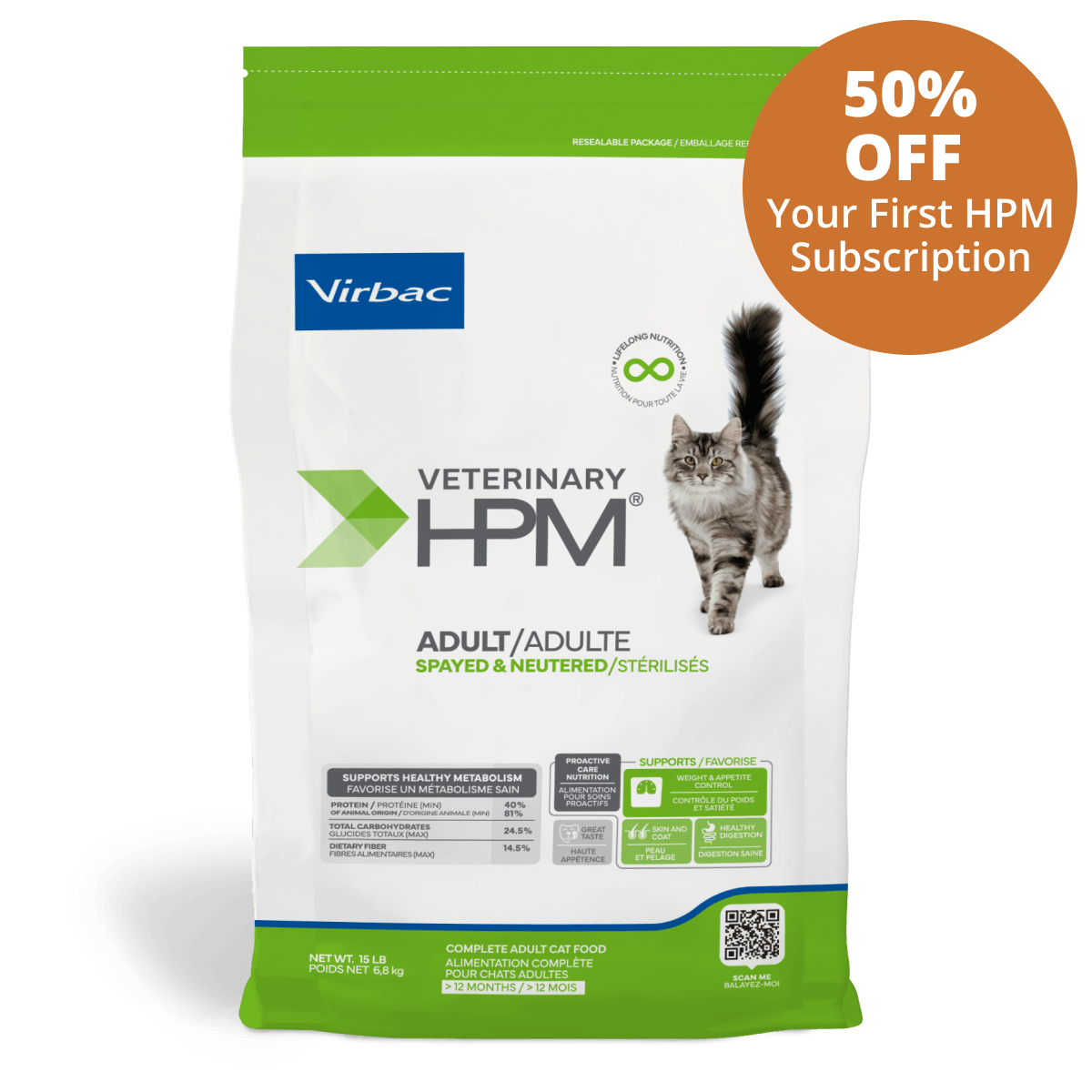 wet cat food with proper levels of taurine and l-carnitine Prowess Healthy Weight Shreds Chicken & Whitefish Recipe for Cats and salmon oil for skin and coat health VETERINARY HPM Spay & Neuter