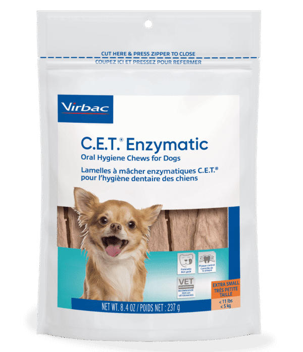 90601_Bag_CET Enzymatic Chews_Extra Small 30 ct._US_face