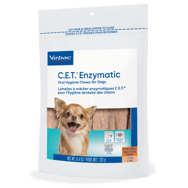 90601_Bag_CET Enzymatic Chews_Extra Small 30 ct._US_right