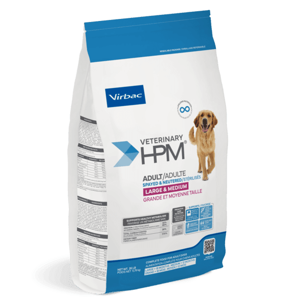 Veterinary HPM Spay & Neuter Large & Medium Adult Dog Food -